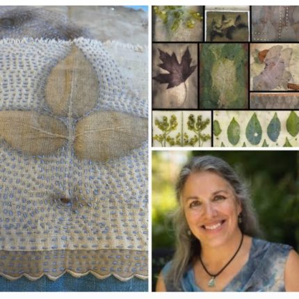 Botanical Printing & Boro Stitching