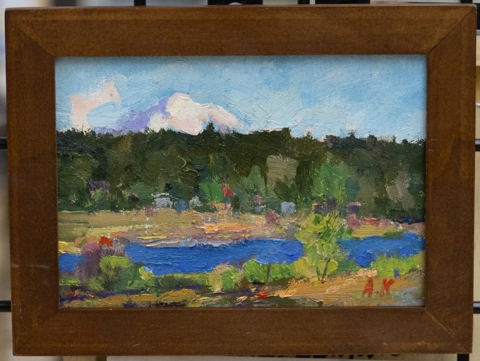 Aleksandr Kargopoltsev - View from Fort Casey, Mt. Baker
