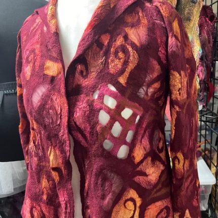 Mosaic Nuno Felted Jacket