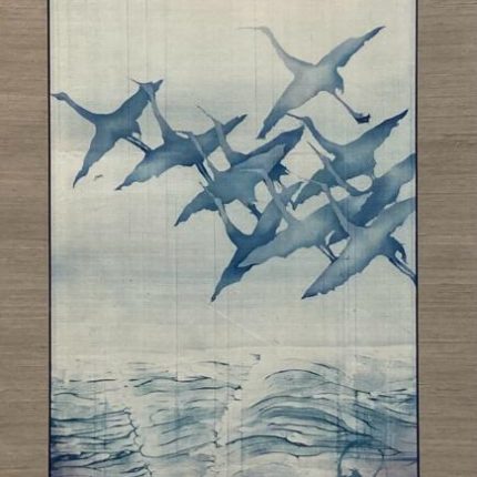 Ro-Kata (Japanese Wax Stencil) and Han Bosen (Half Resist)