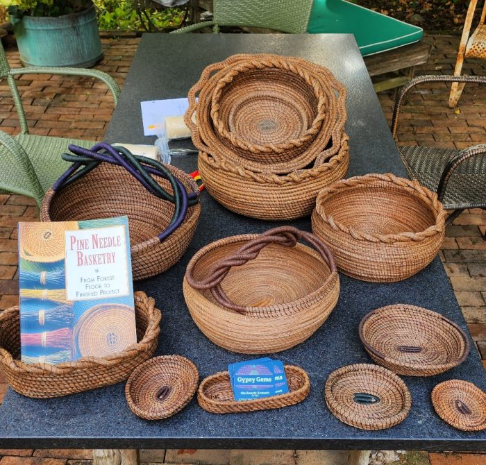 Pine Needle Basket