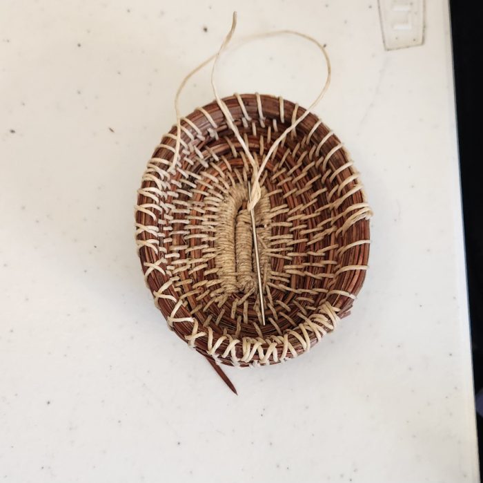 Pine Needle Basket - Image 5