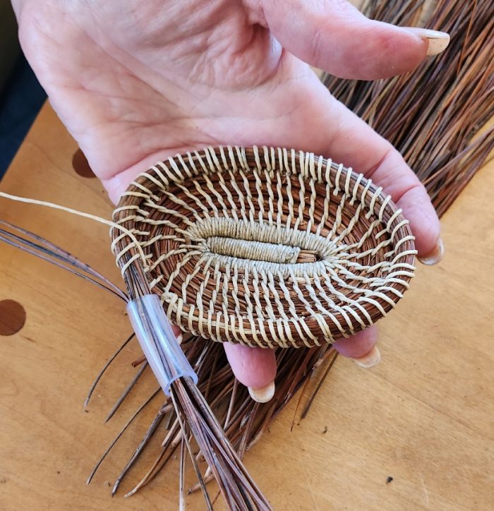 Pine Needle Basket - Image 4