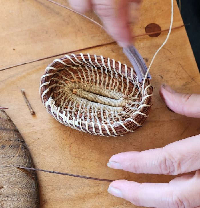 Pine Needle Basket - Image 2