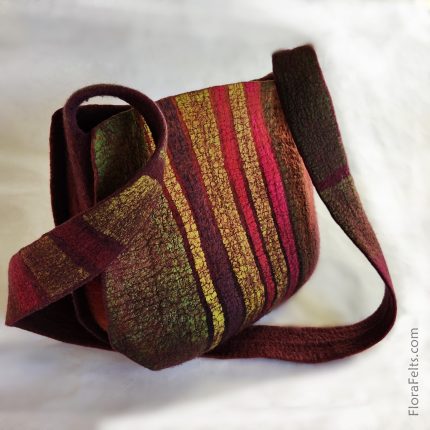 Felted Bags with Depth