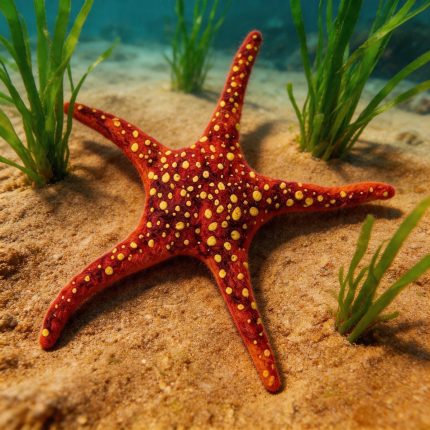 Needle-felted Starfish