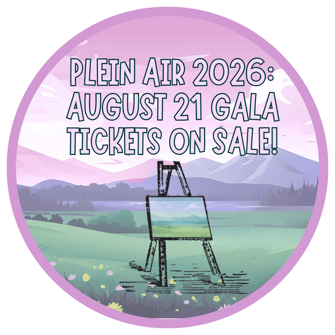Plein Air 2026, August 21 Gala tickets on sale!